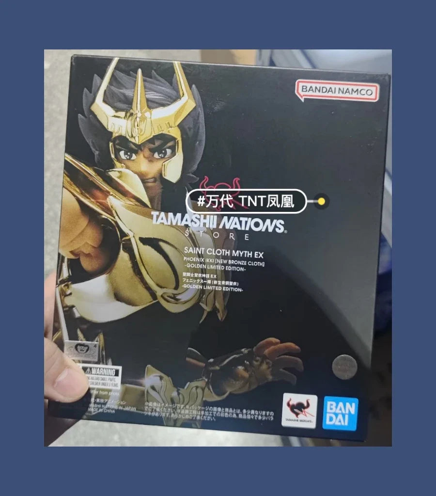 Original Bandai EX Saint Seiya Golden Phoenix Ikki Mythical Cloth TNT Limited Edition Action Figure Toy Collection Gift in Stock