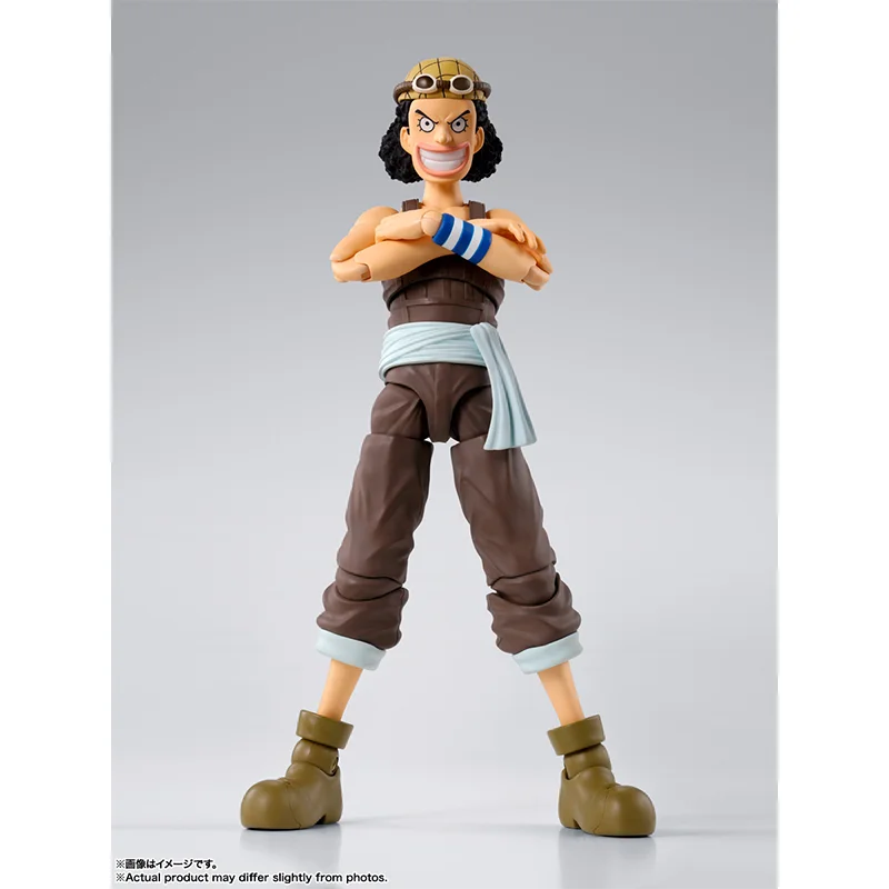 Original Bandai ONE PIECE S.H.Figuarts SHF Usopp Romance Dawn Anime Action Collection Figures Model Toys In Stock