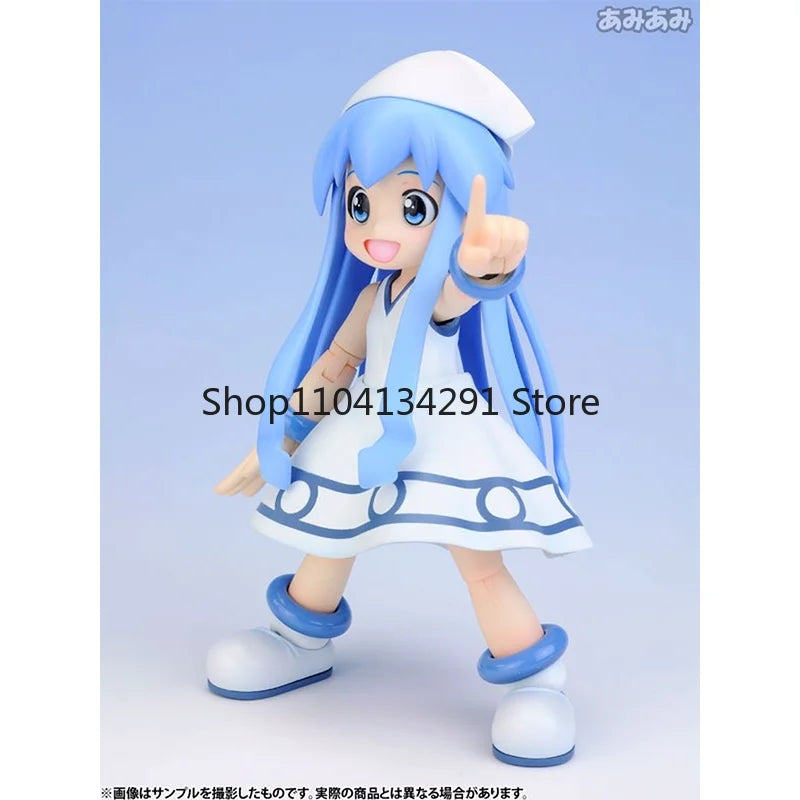 Original Anime Figure THE SQUID GIRL Ika Musume Anime Action Figure Assembly Model Toys Collectible Model Gifts for Children