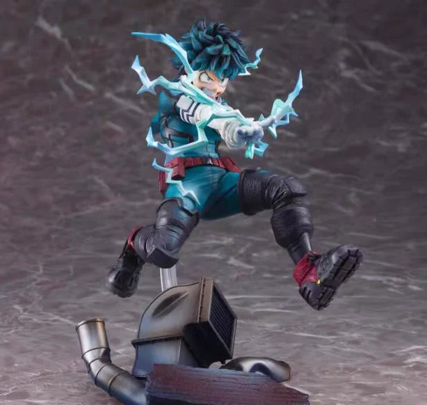 Original Anime My Hero Academia 1/8 S-FIRE Izuku Midoriya&Katsuki Bakugou Action Figure Model Desktop Decoration Collections
