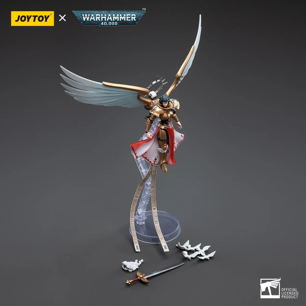 JOYTOY Warhammer 40K Adepta Sororitas Celestine The Living Saint Model Toy Gift 1/18 Action Figure