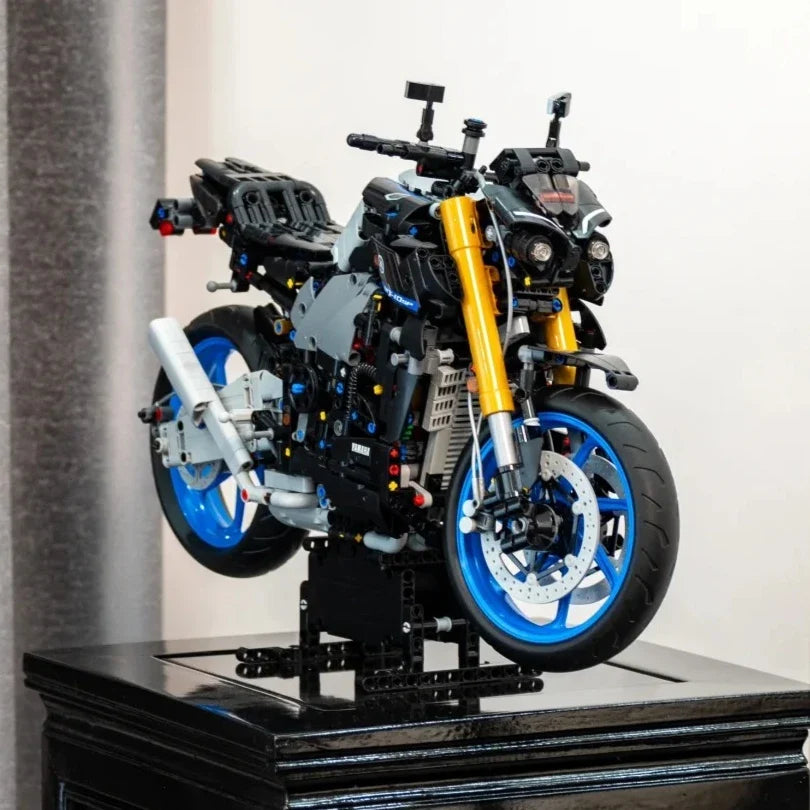 Technical MT-10 SP Motorcycle Model Building Blocks Advanced Building Set For Adults Bricks Toys Gifts Vehicles 1478pcs