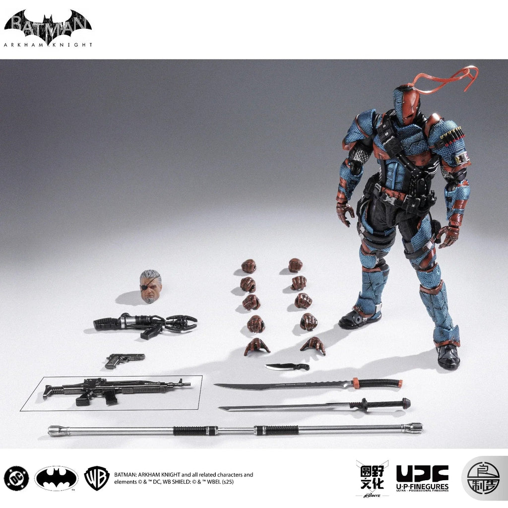 In Stock Lpzz Dc002 Deathstroke Arkham Knight Batman Action Figure Collectible Toy Gift