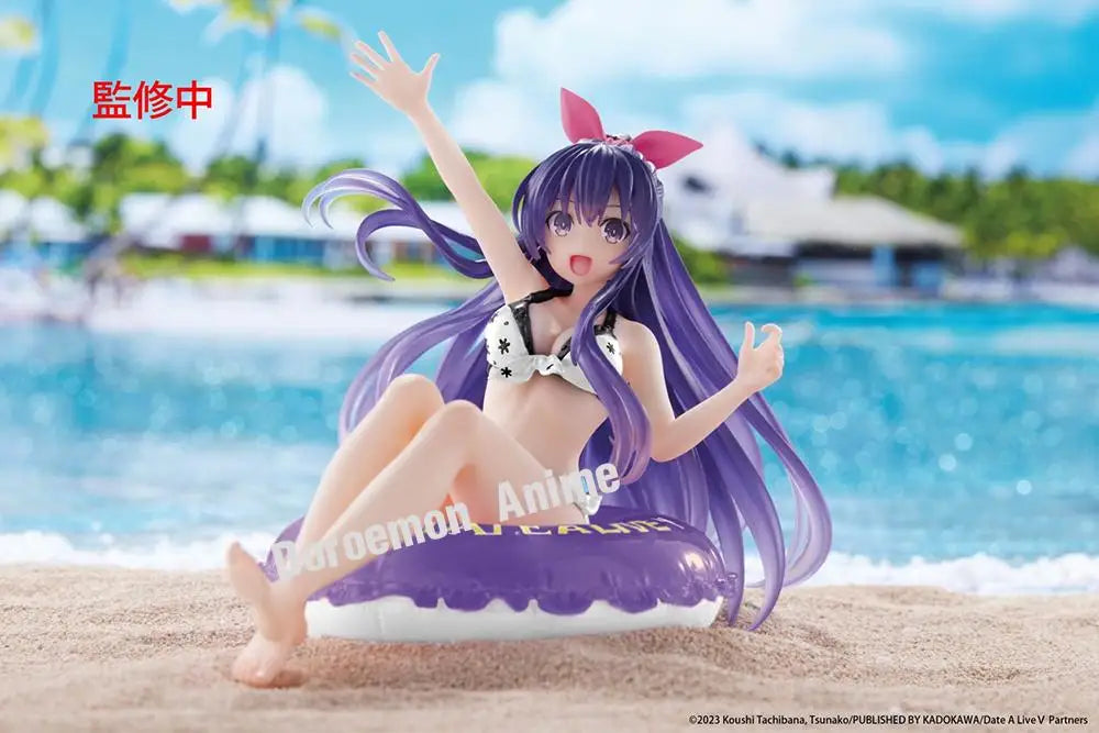 In Stock Original Taito Aqua Float Girls Date A Live V Yatogami Tohka Tokisaki Kurumi Swimming Suit Cute Girls Figures Model