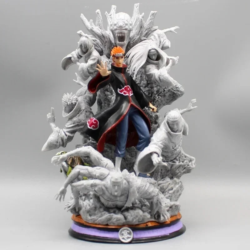Naruto Anime Figure Akatsuki Pain Gk Figurine Pvc Statue Model Doll Ornament Collectible Desk Decora Toys Kids Xmas Gifts