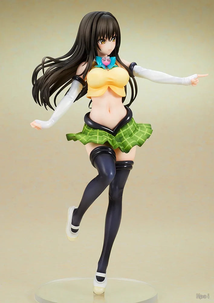 【Pre Sale】Original QuesQ To Love-Ru Darkness Kotegawa Yui Special School Uniform Edition 1/7 Ornament Anime Figure Collection