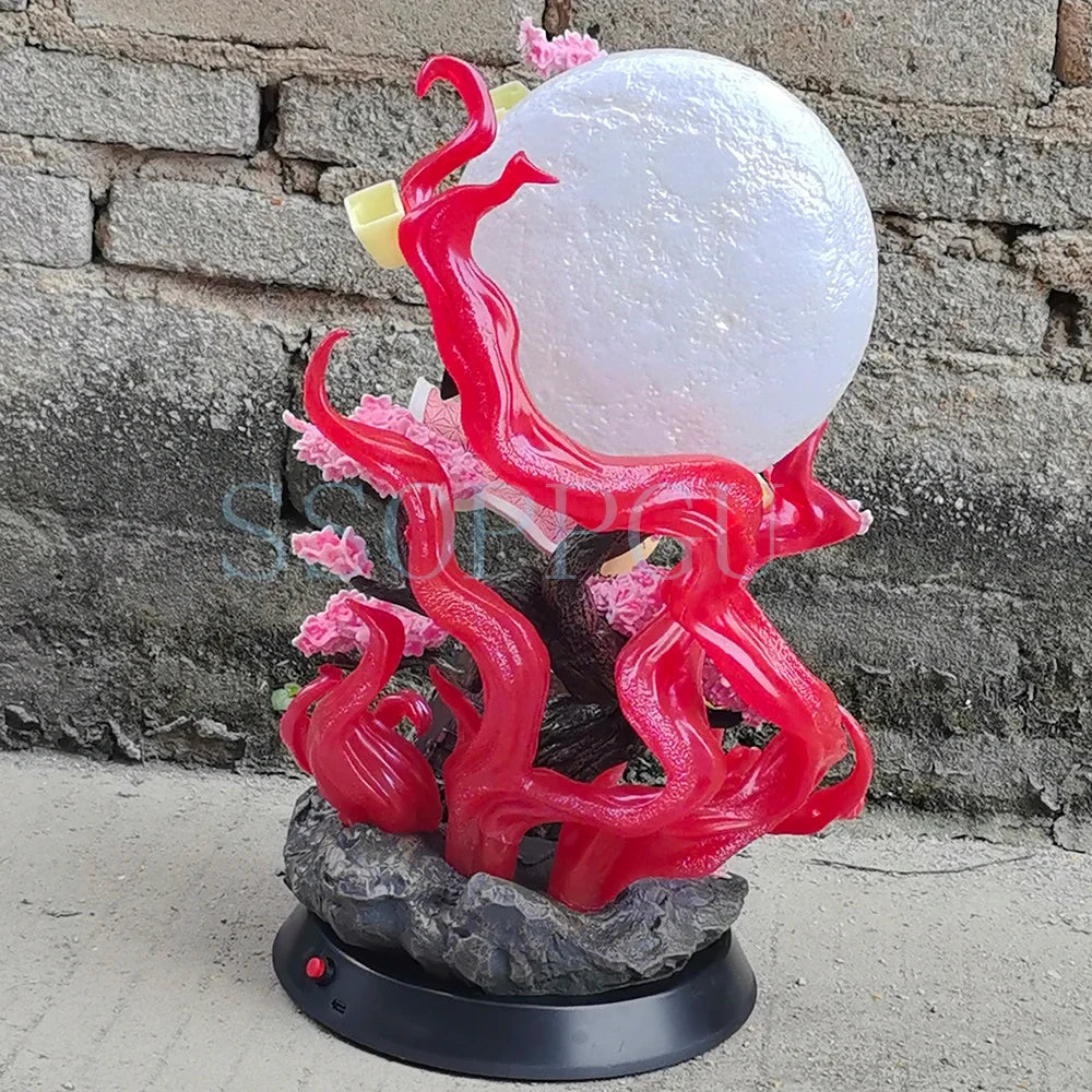 42cm Kamado Nezuko Figure Anime Girl PVC Action Figure Toy Game Statue Light Adult Collection Model Doll Gift