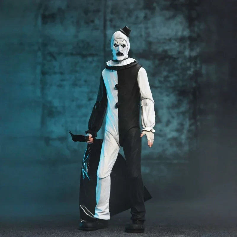 Neca Toys Terrifier Ultimate Art the Clown 17cm Action Figure Collectible Doll Decoration Gift for Fans And Collectors