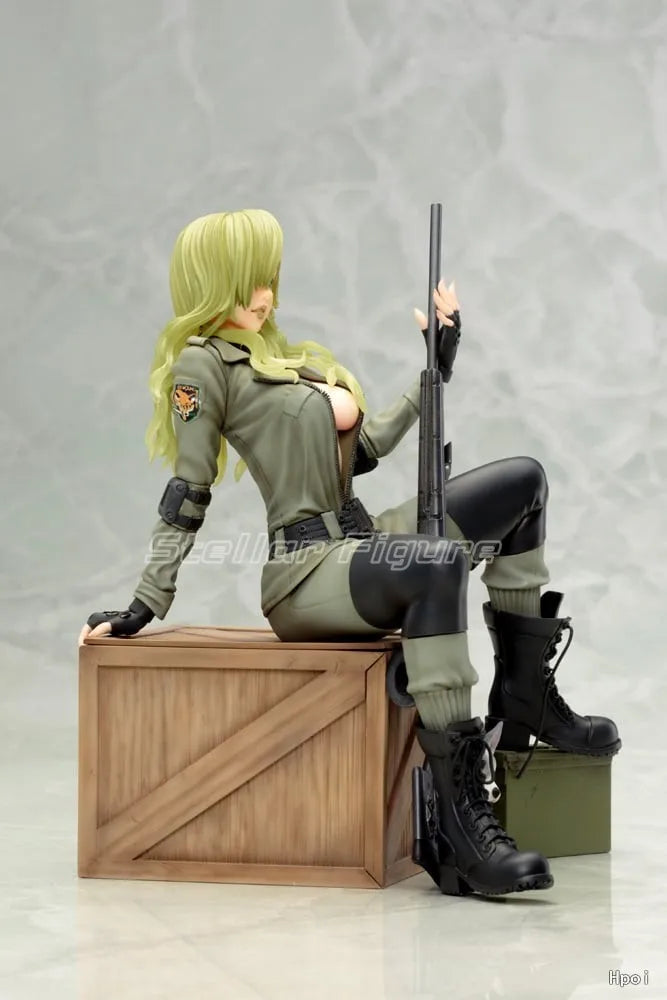 【SF】In Stock Original Kotobukiya BISHOUJO STATUE Metal Gear Solid Sniper Wolf 1/7 Scale Figures Collection Anime Gift