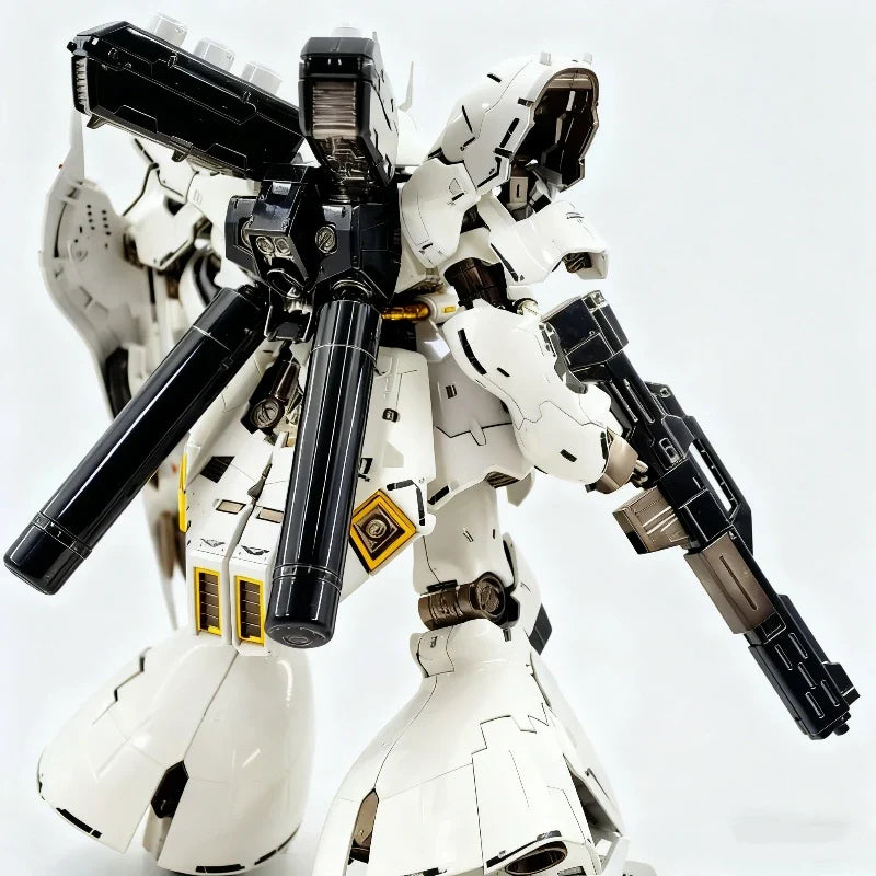 RG 1/144 MSN-04 Sazabi White Star Version Assembly Model Kit Action Figures With Decals Collectable Mecha Toy Desk Deco Boy Gift