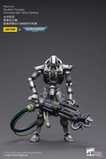 【SF】JOYTOY 1/18 Action Figure Necrons Sautekh Dynasty Deathmark lmmortal with Gauss Blaster Carbine Model Toys Gifts