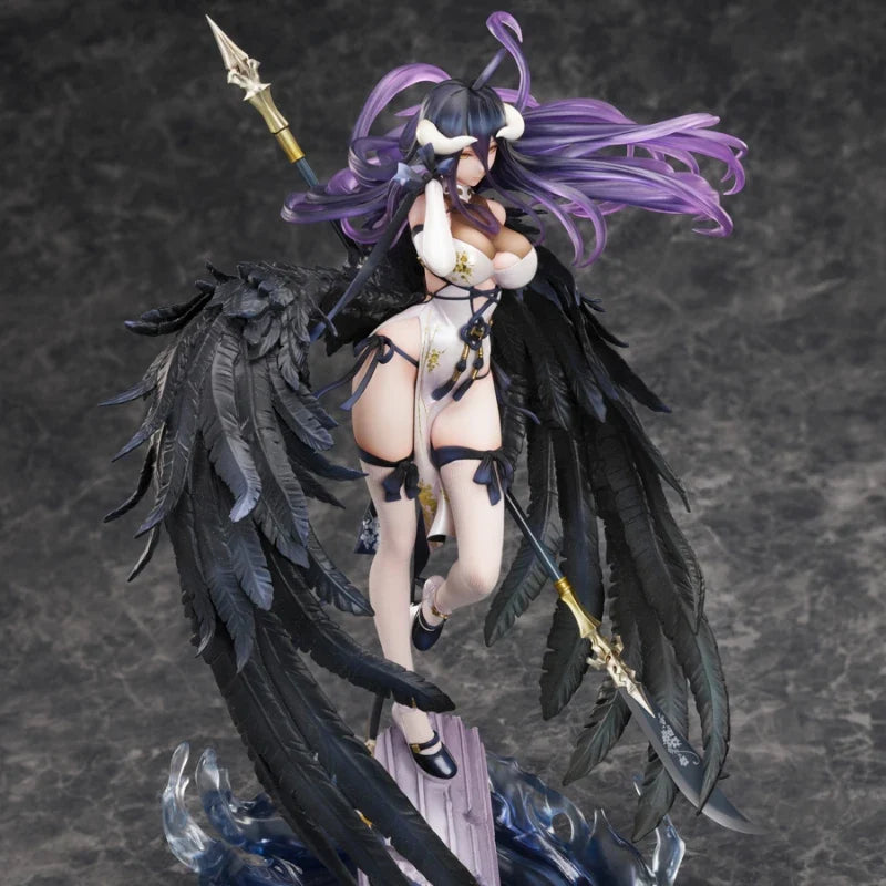 OVERLORD F:NEX  albedo Cheongsam version 100% Original genuine PVC Action Figure Anime Figure Model Toys Collection Doll Gift