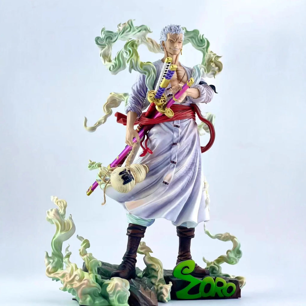 28cm One Piece Gk Nami Sanji Nika Zoro Upgrade Face Carving Pvc Modle Cartoon Figures Toy Desktop Decoration Exquisite Gift