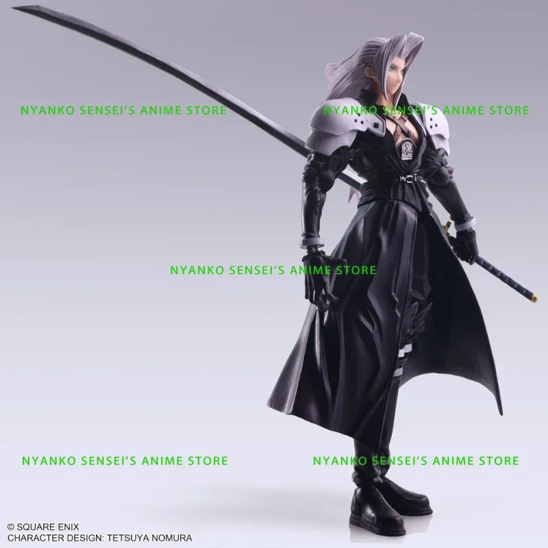 In Stock Square Enix Final Fantasy VII BRING ARTS Sephiroth Action Figure Anime Model Toys Desktop Trendy Gift Collectibles