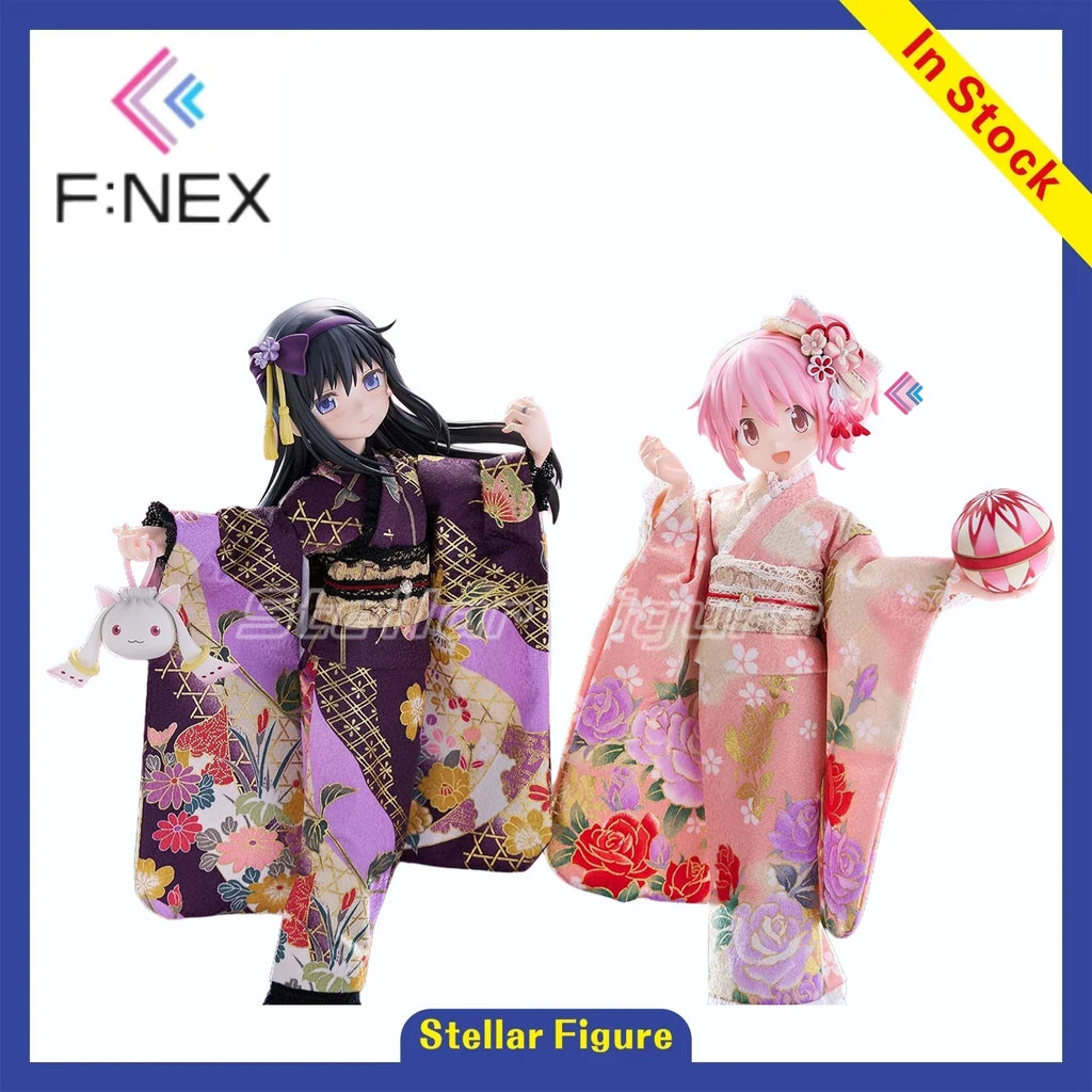 【SF】In Stock F:NEX Geed Puella Magi Madoka Magica The Rebellion Akemi Homura Madoka Kaname 1/4 Scale Figures Original Collection