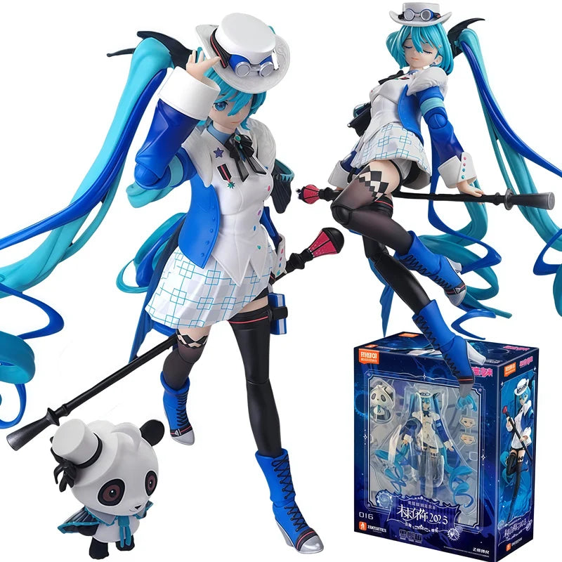BLOKEES Hatsune Miku The Future Has You series Action Figure Model Assembly Toys Joint Mobility Desktop Ornaments Birthday Gifts