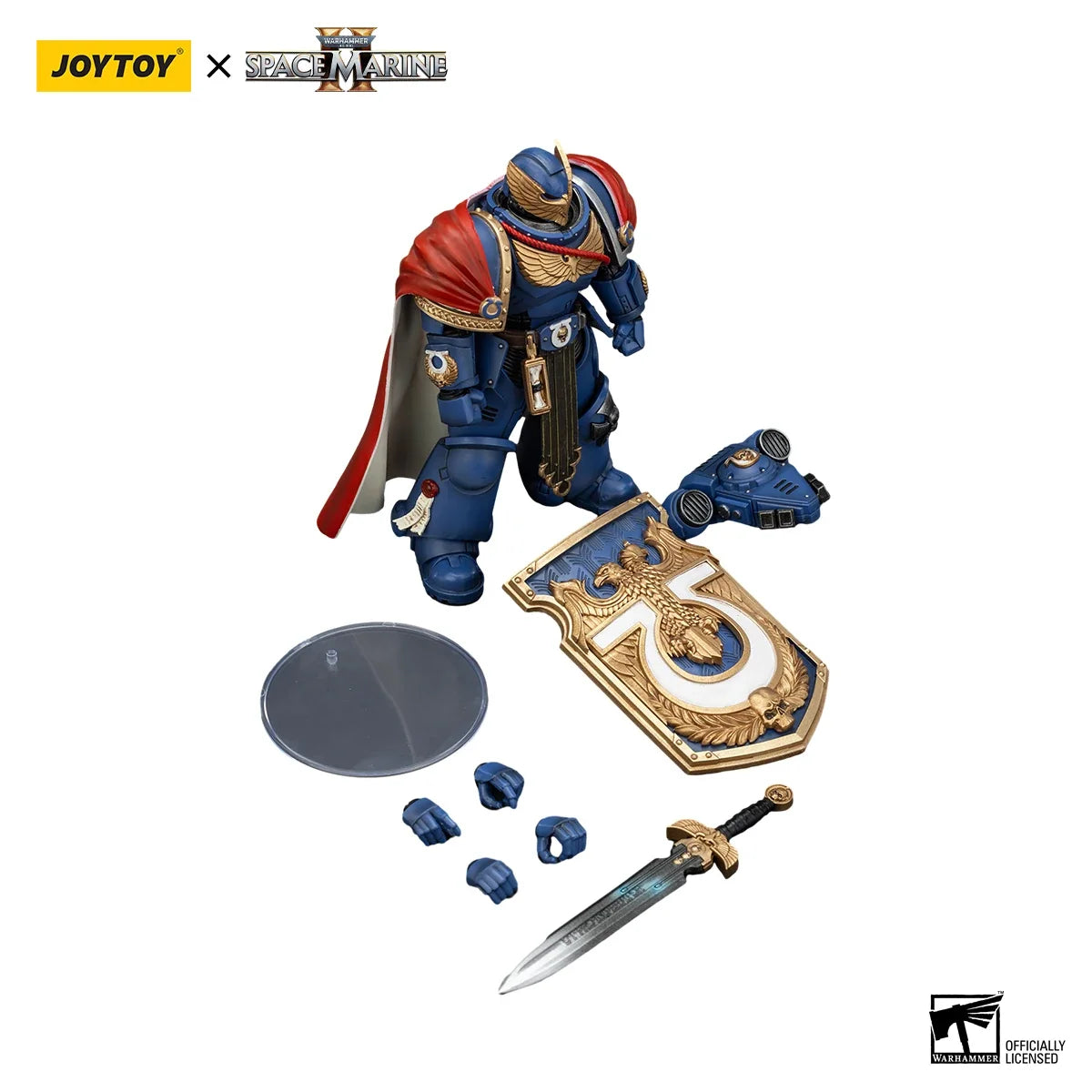 JOYTOY Warhammer 40K 1/18 Action Figure Ultramarines Marneus Calgar Victrix Honour Guard Anime figures Toys Model