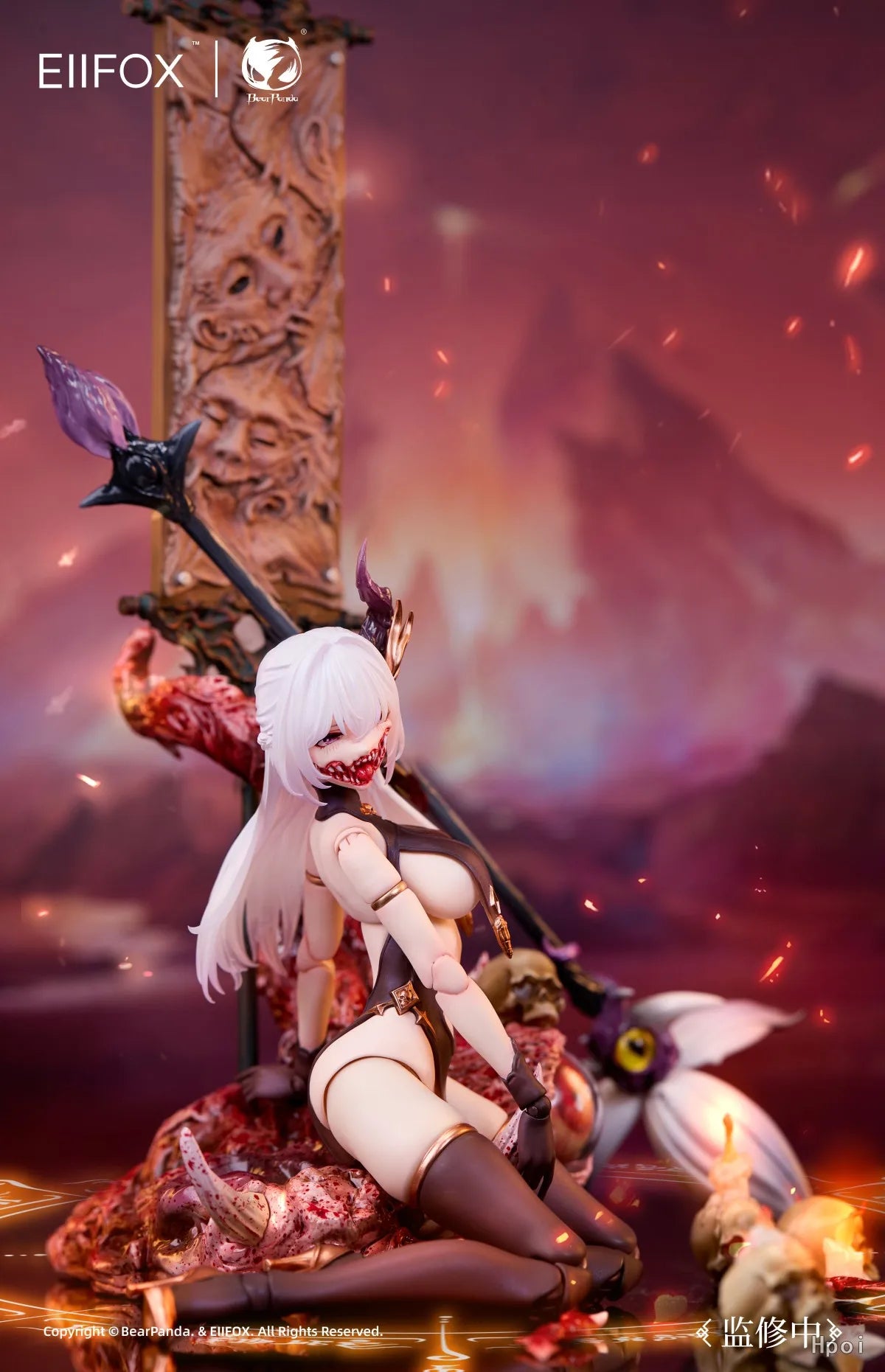 '-In Stock Original BearPanda The First Episode of The Chinese Gods and Ghosts Series Painted Skin1/12Anime Movable Statue