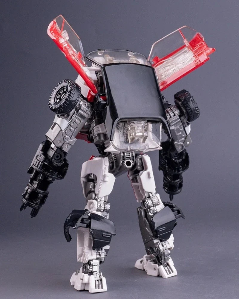 New BAIWEI 16cm Transformation Toy Boy TW-1033B White Version KO SS46 Anime Action Figure Robot Car Model Kids Gift TW1033