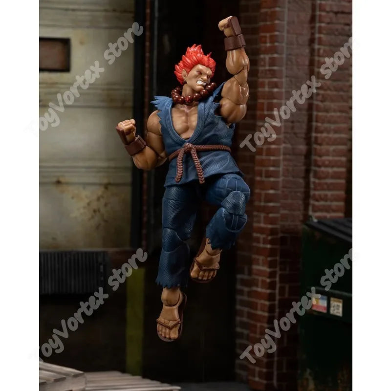 【24 hour shipping】JADA Toys Street Fighter 2 Akuma Gouki Action Figure Street Fighter Model Toy Collection Model Doll Toy Gifts