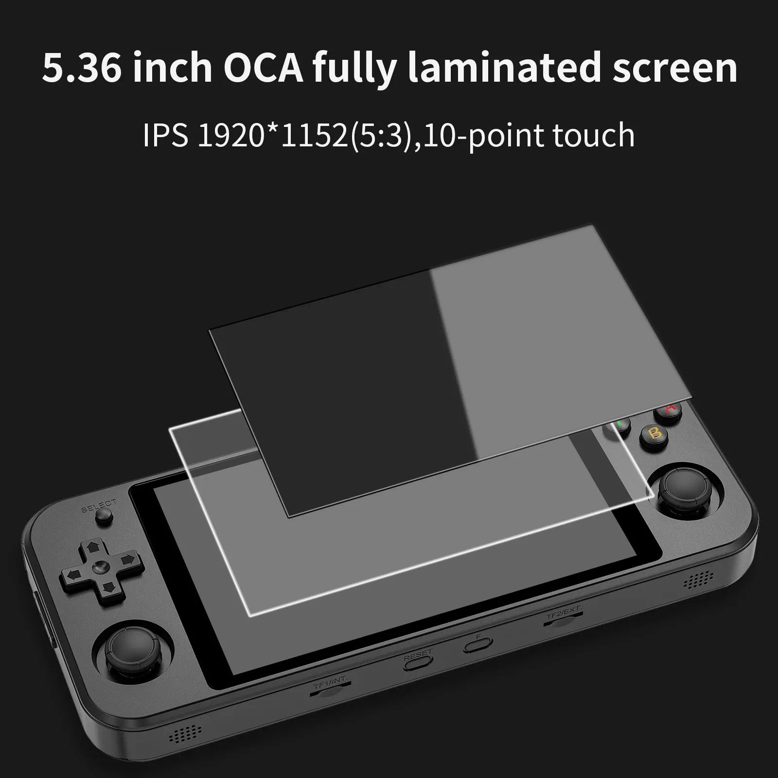ANBERNIC RG552 Handheld Game Console 5.36" IPS Touch Screen Android Linux Dual OS System 4200 Retro Games Portable Games Players