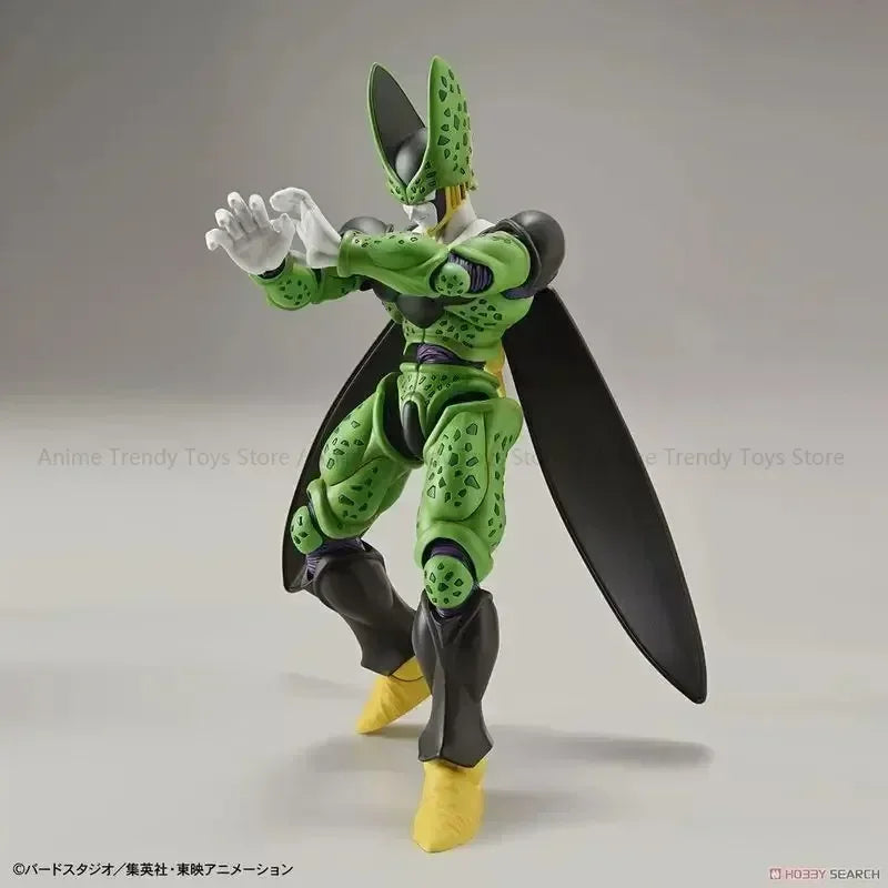 In Stock Bandai Original  Dragon Ball Z SHF Model Kit Perfect Cell Anime Action Figure Toys Hoilday Gifts Doll Collection WY