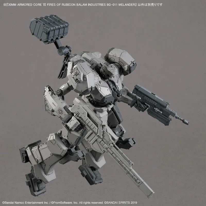 Bandai 30MM Customize Model Kit 1/144 ARMORED CORE VI X BD-011 Melander Anime Action Figure Assembly Model Toys Gift Children