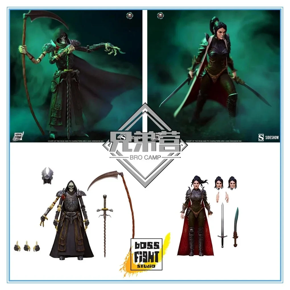 BFS  Blow 6 Inch 2 Death Court 2 Wave General Soul Thief Dual Sword Fem Warrior Posable Action Figure Collectible Toy
