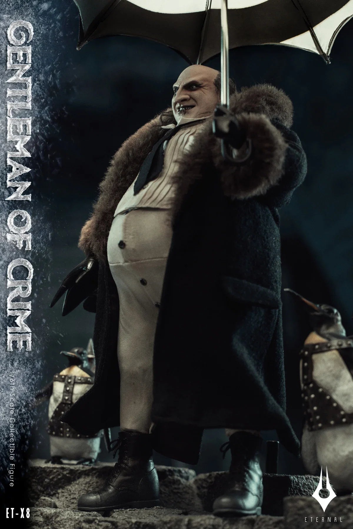 In Stock ETX8 1/6 Collectible Toy The Penguin Gotham Gentleman Villain Criminal Full Set 12inch Action Figure Xmax Model Toy