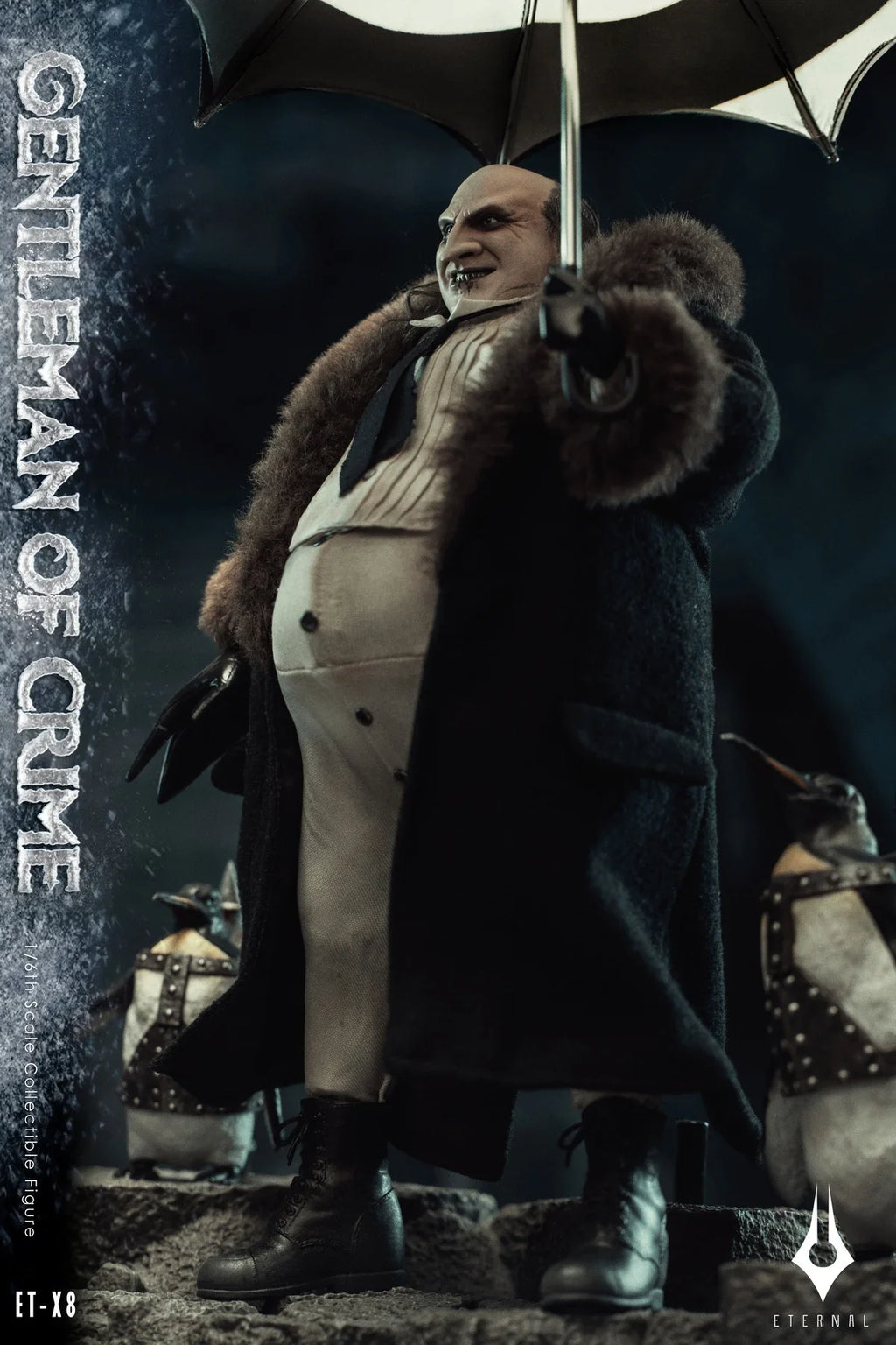 In Stock ETX8 1/6 Collectible Toy The Penguin Gotham Gentleman Villain Criminal Full Set 12inch Action Figure Xmax Model Toy