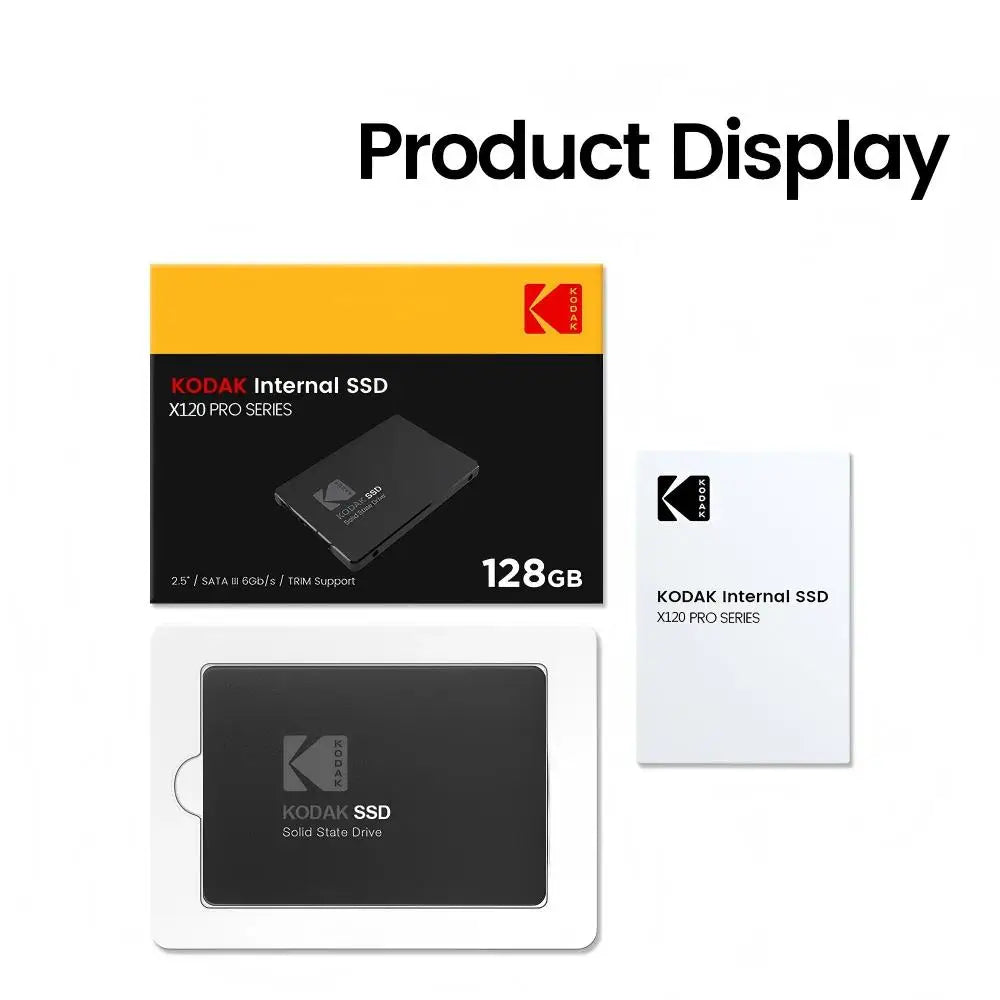 Kodak X120 PRO SSD 1TB SATAIII SSD 512GB 256GB 128GB HD 1TB Internal Solid State Hard Disk 2.5 for Laptop Computer