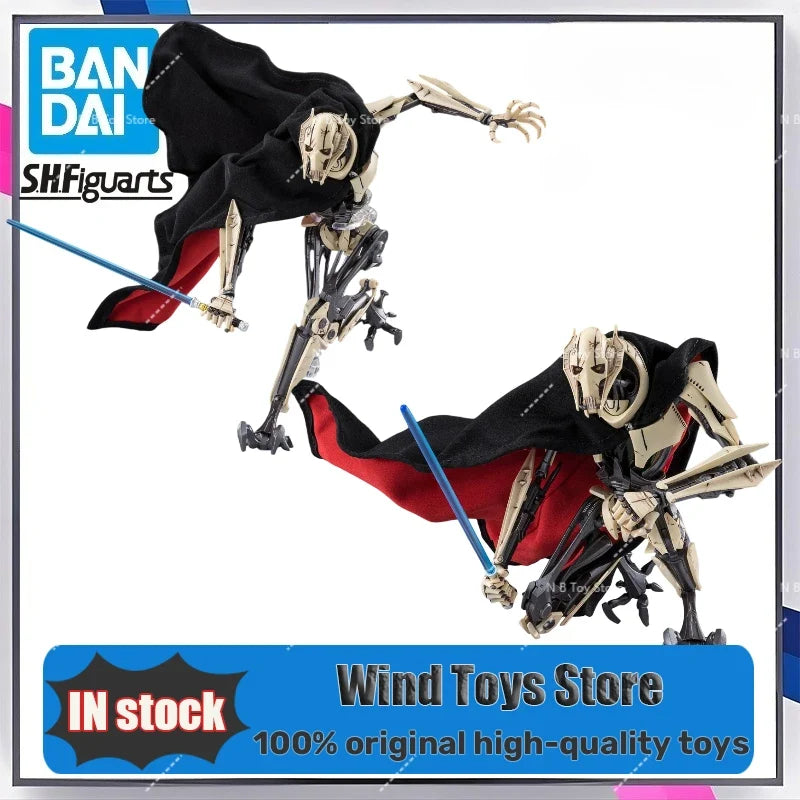 BANDAI Anime Authentic Spot Goods Star Wars: Episodio III–Revenge of The Sith-General Grievous-S.H.Figuarts Regalo Para Niños
