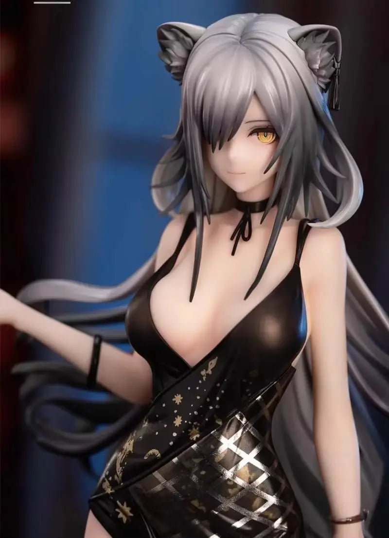 New Original Myethos Arknights 1/7 Schwarz Formal Dress Ver Genuine Action Anime Figure Model Charm Collectible Gift Series