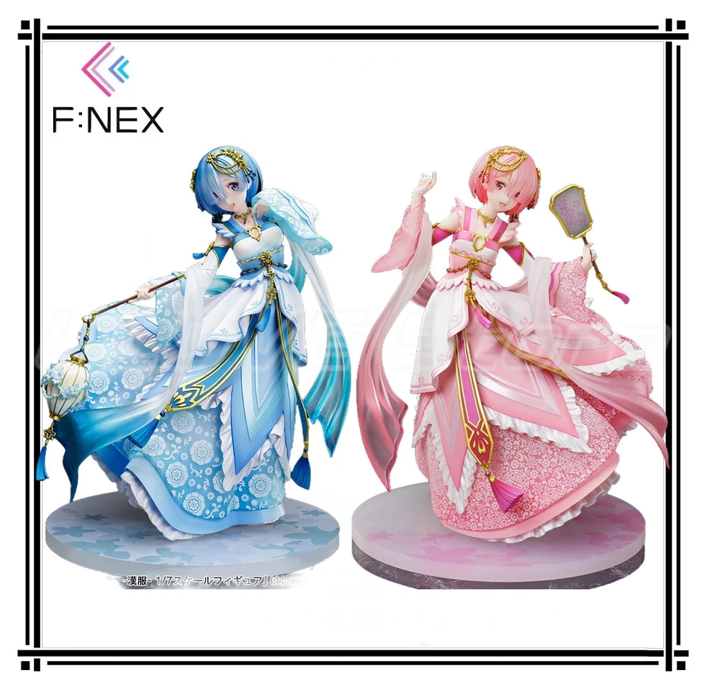 Original F:NEX Re: ZERO - Starting Life in Another World Ramu / Remu Animation Figure Model Toys Gifts Collection