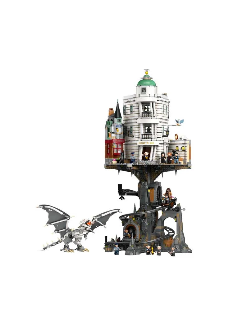 Lego 76417 Gringotts ™ The Witcher Bank-Collectible Children's Educational Building Blocks Children's Toys