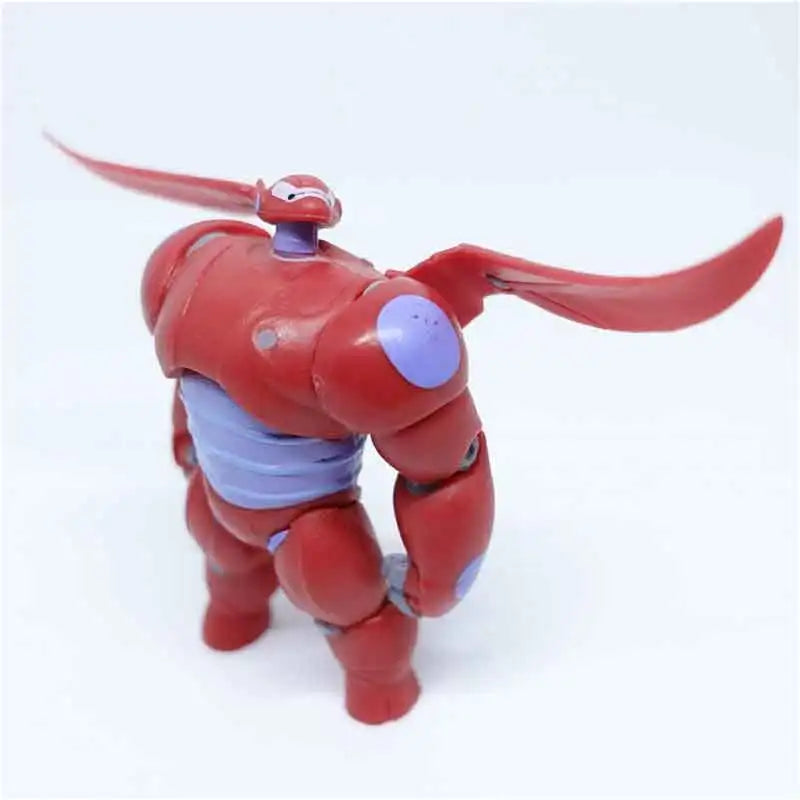 Big Hero 6 red Baymax Ornament Figurine Gift Birthday Cake Baking Decor Figure Statue Doll Ornament Collection PVC Model Toy