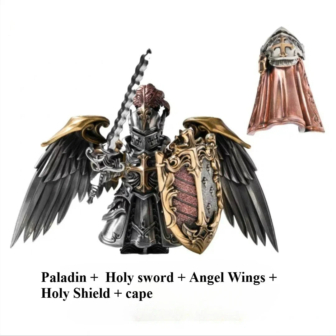 Paladin Magnetic Detachable Metal Figurine Desktop Decoration Copper Pendant Handle Figurine small gifts and souvenirs