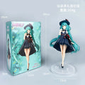 20CM Anime Hatsune Miku Action Figures Trio Try iT Figure Outdoor Dress Kawaii Anime Figurines Model Toy Gift Desktop Decoration