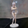 Lucille Hasenmädchen Anime Figur Süßes Weißhaariges Dienstmädchen Stil Sammlermodell Desktop Dekoration Für Anime Fans Ausstellungsstatue