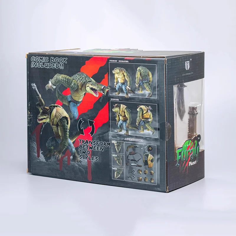 New In Stock Furay Planet Crocker Wilderness Hunter Mu-Fp001 Anime Figure Crocodile Hunter Action Figure Doll Toys Kids Gift
