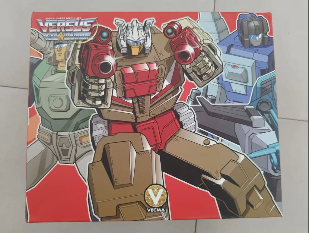 In Stock Transformation Toys MFT Head Werrior Headmasters 7 Units/set Action Figure Toy Gift Collection