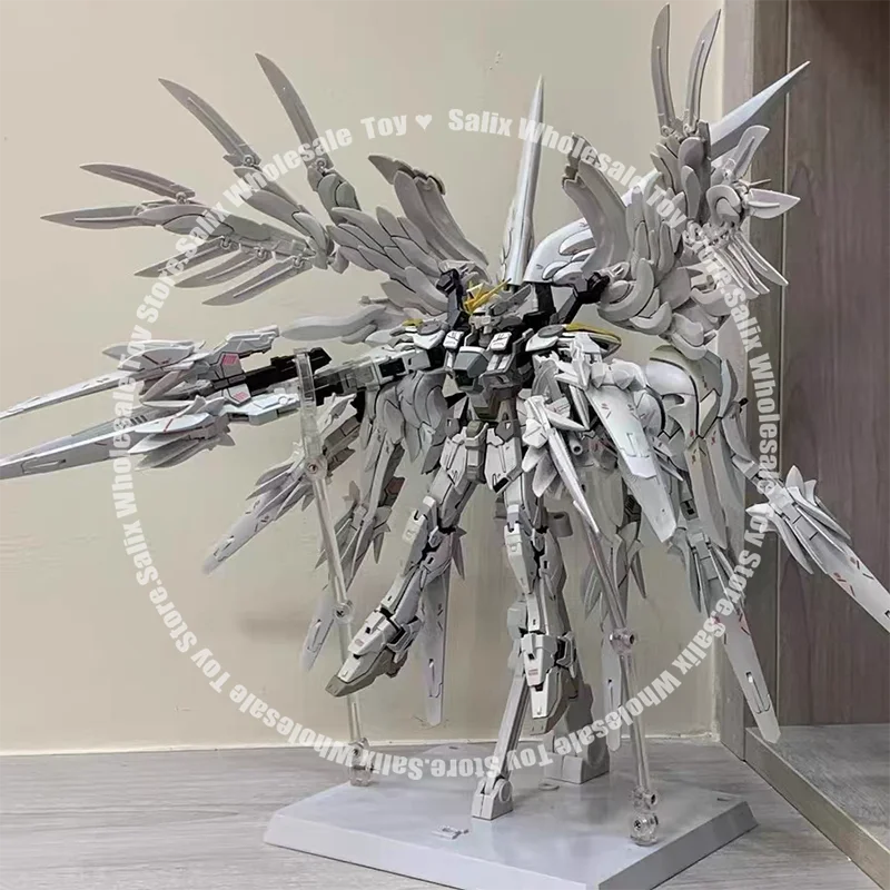 Daban 8827 In Stock MG 1/100 Snow White Prelude Fix Model Kit XXXG-00YSW Wings Assembly Action Figures Customized