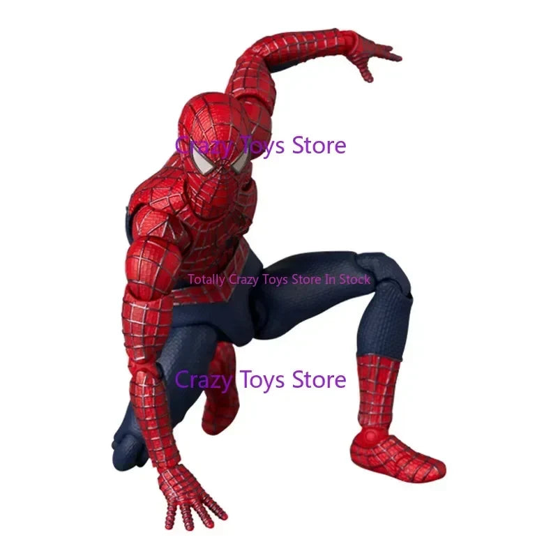 In Stock Original MAFEX No.241 Spider-Man Tobey Maguire Hero Never Comes Back Neighborhood Action Figure Model Toy.
