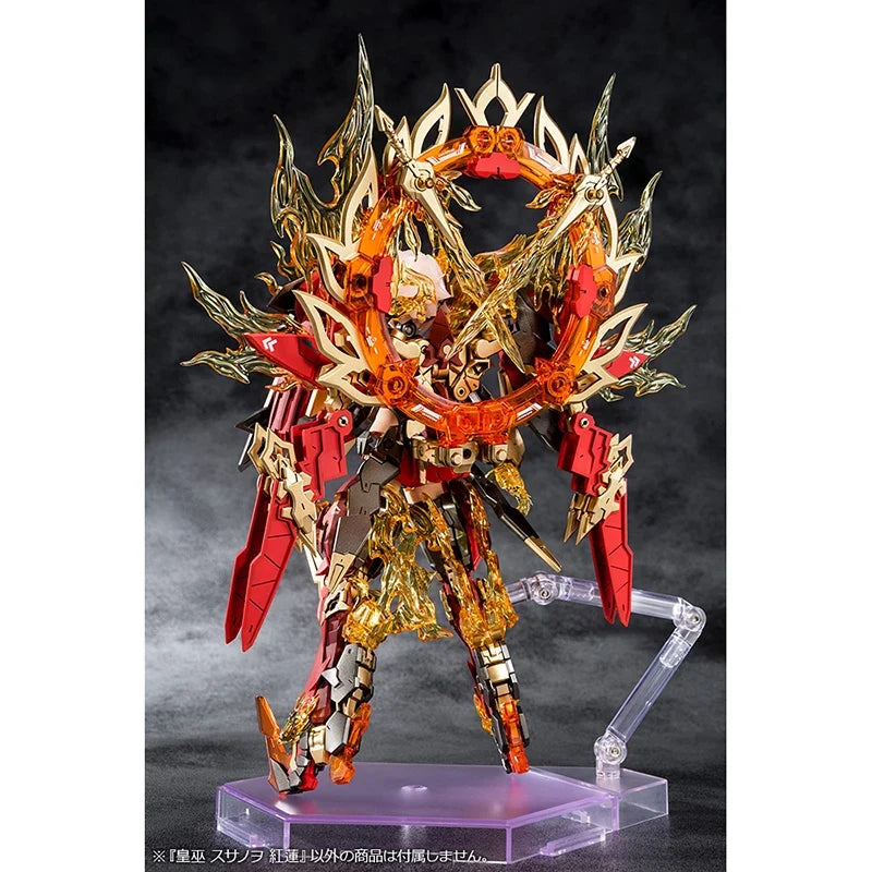 100% original Kotobukiya Megami Device 1/12 Mecha Girl Plamo KP745 AUV Susanowo Guren Genuine In Stock Figure Model Toys