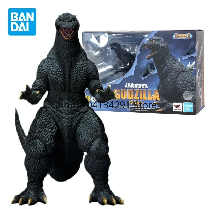 Bandai Genuine SHM Godzilla FINAL WARS Anime Figure Godzilla Action Figures Toys for Boys Girls Kids Gifts Model Ornaments