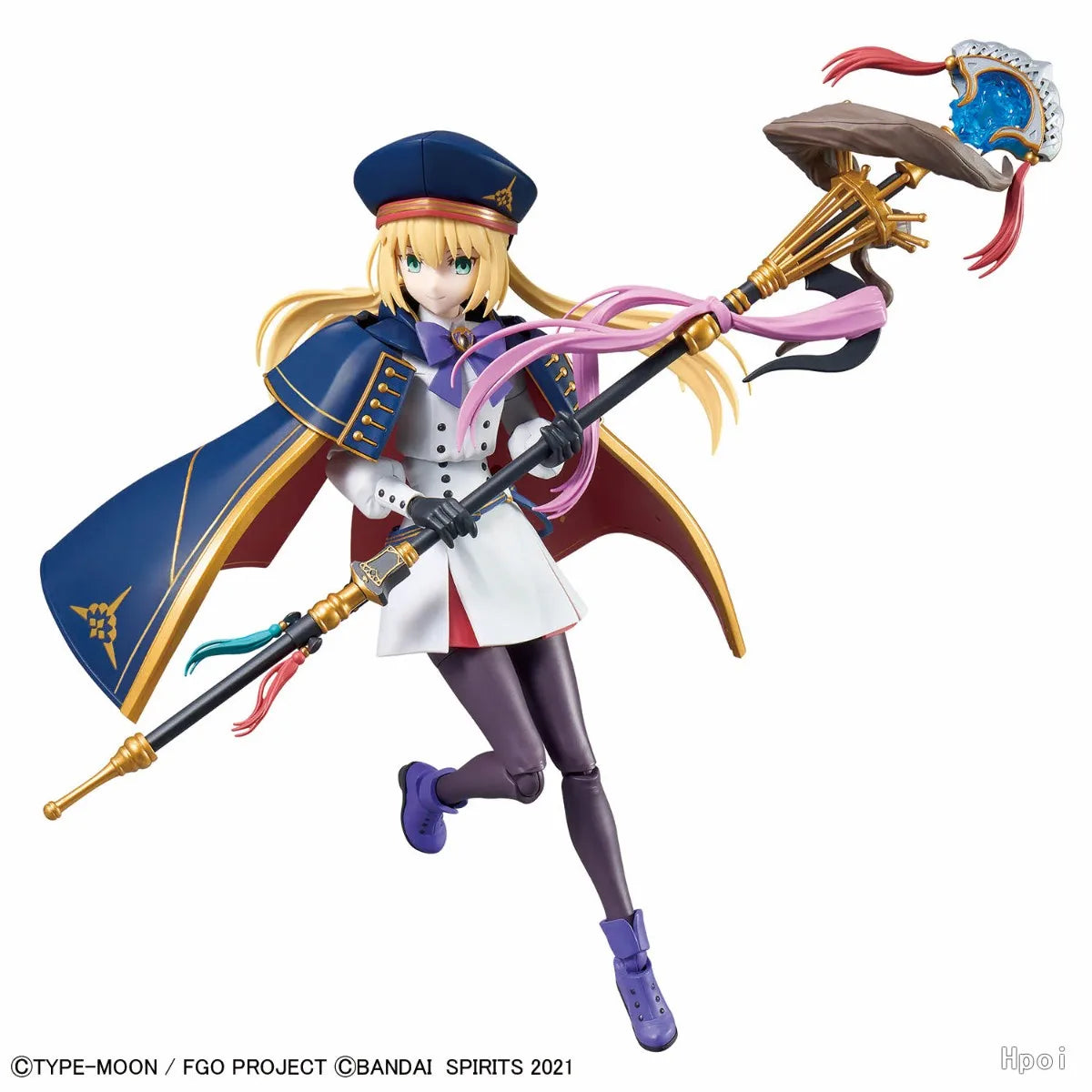 Original Genuine Bandai Model Kits 30 Minutes Sisters Fate/Grand Order Altria Caster Caster Assembly Model FGO Game Character