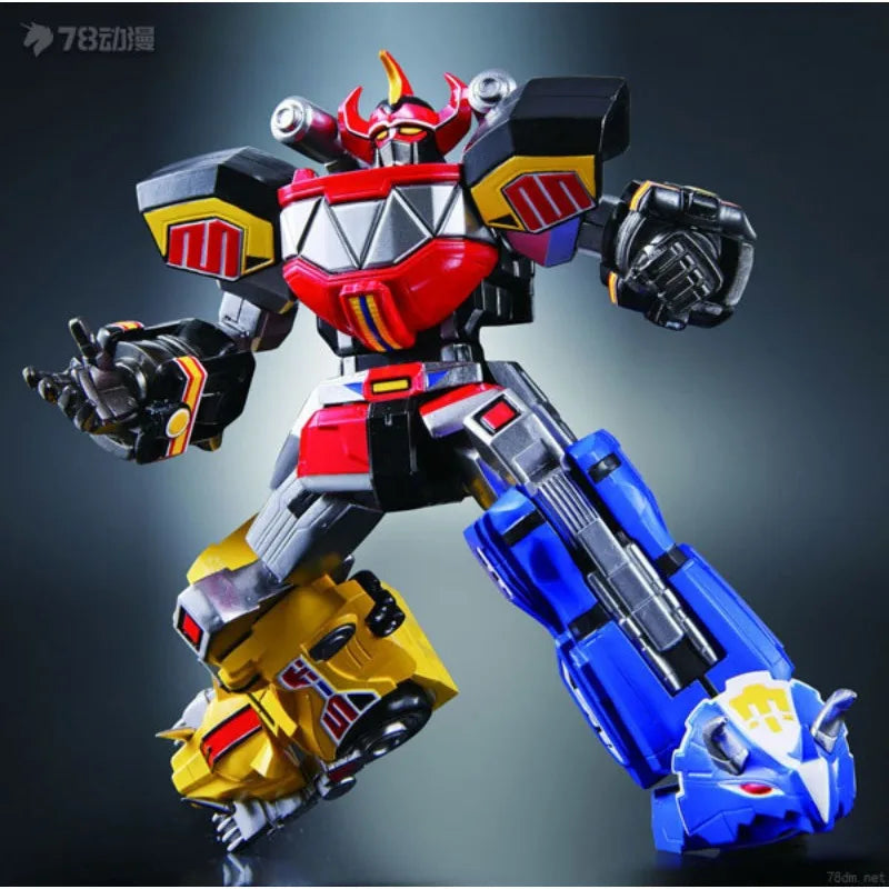 Bandai Super Robot Superalloy Finished Products Dinosaur Squad Big Beast God Anime Action Figure Model Toy Model  Gifts for Boys
