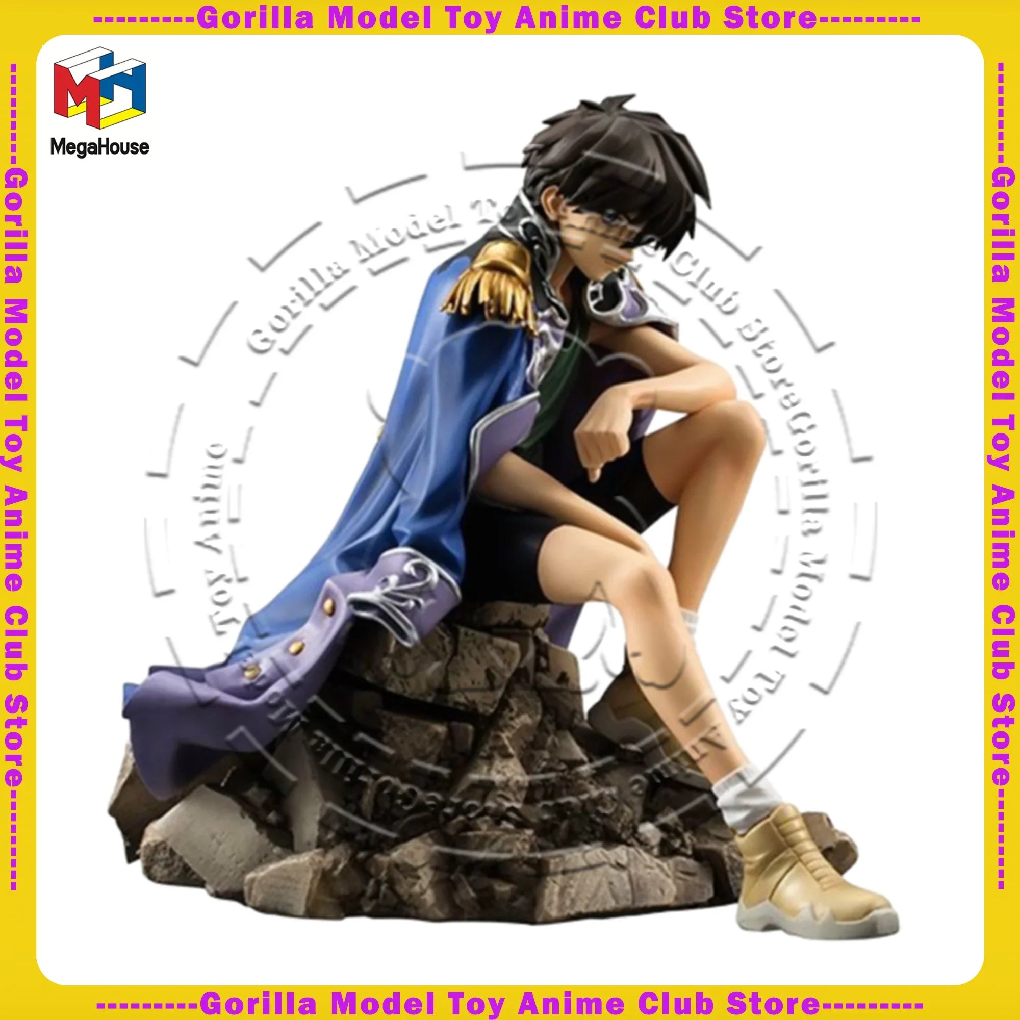 In Stock Original Genuine MegaHouse Gundam Wing Heero Yuy 145mm Figure Anime Collectible Statue Model Gift for Display