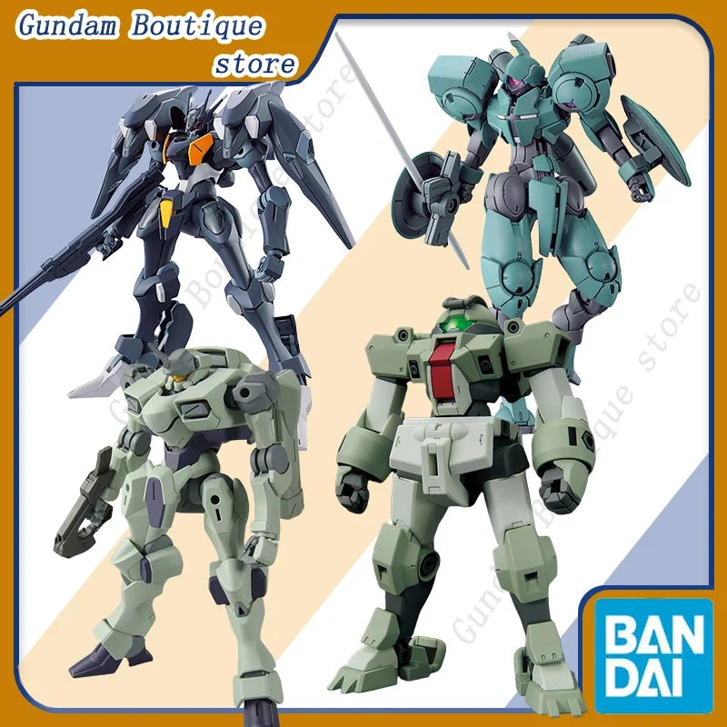 Bandai Genuine HG The Witch From Mercury GUNDAM LFRITH CALIBARN BEGUIR-BEU DARILBALDE ZOWORT HEAVY Anime Assembly Model Toys Kid