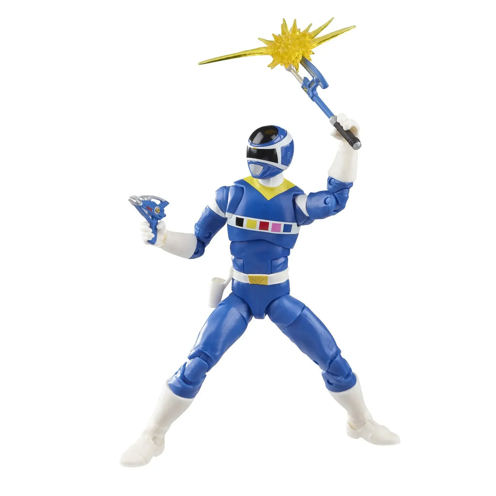 Hasbro Power Rangers Lightning Collection in Space Blue Ranger Vs. Silver Psycho Ranger 2-Pack 6-Inch Action Figure Toys F2047